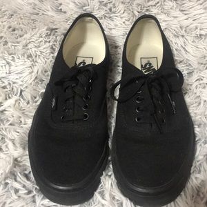 Black Vans